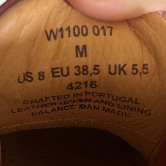 Samuel Hubbard Women's Casual Walking Shoe sz 8 Oxford Rust Nubuck Preppy EUC - Picture 5 of 12